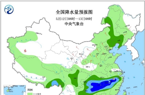 湖南等3省有暴雨 北方风雨沙套餐上线