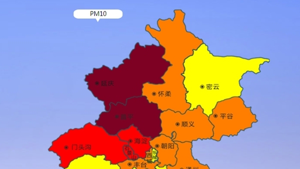北京降雨过后沙尘至 傍晚起或影响城区