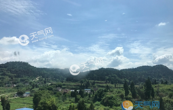 四川今多云阴天为主 川西大部阵雨雷雨