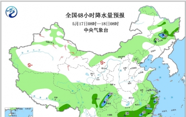大风沙尘频扰北方 江西浙江等地暴雨连连