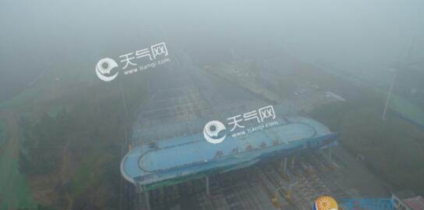 河南中东部大雾天气 部分高速交通管制