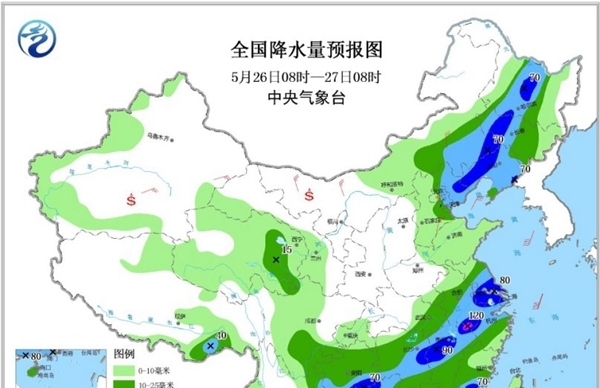 大风降雨降温沙尘齐袭北方 南方强降雨不停休