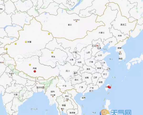 上周中国发生多少次地震？一周地震总结最新汇总