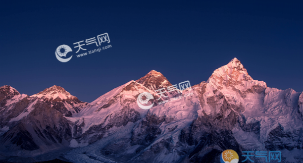 珠穆朗玛峰图片 壮观的珠峰峰顶全景图集