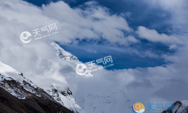 珠穆朗玛峰图片 壮观的珠峰峰顶全景图集