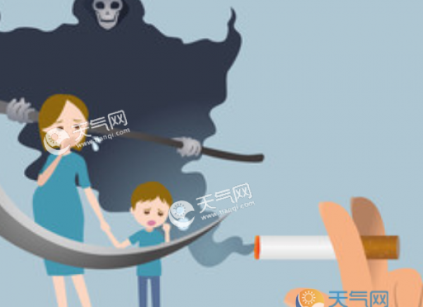 关于二手烟的危害图片 2019吸二手烟危害孩子图片大全