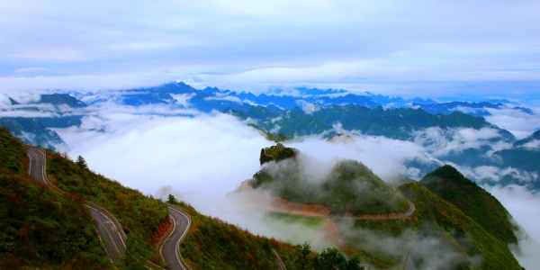 四川万源八台山 佛光星斗共晶莹-图4
