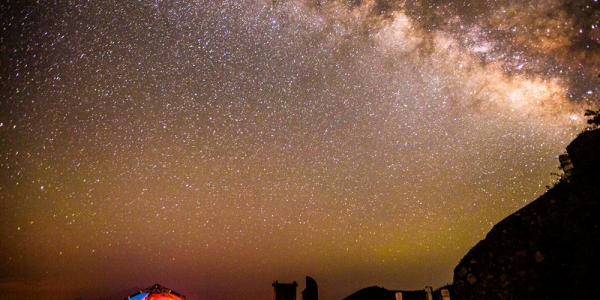 四川万源八台山 佛光星斗共晶莹-图3