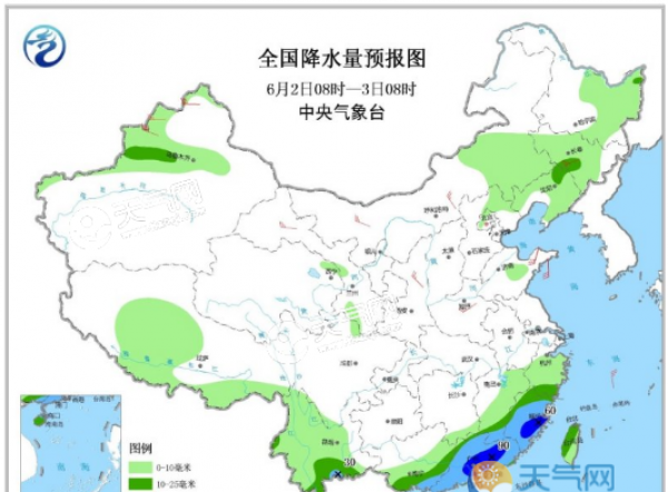 今日六一天气有强降雨 多为江南华北等地