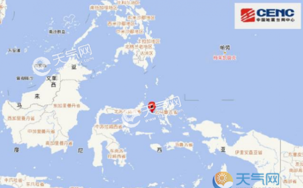 印尼6.8级地震最新消息今天 马鲁古海地震发布海啸预警