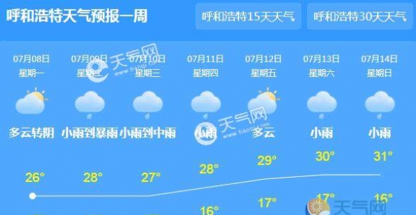 降雨缓解内蒙古大部旱情 未来三天全区仍有降水
