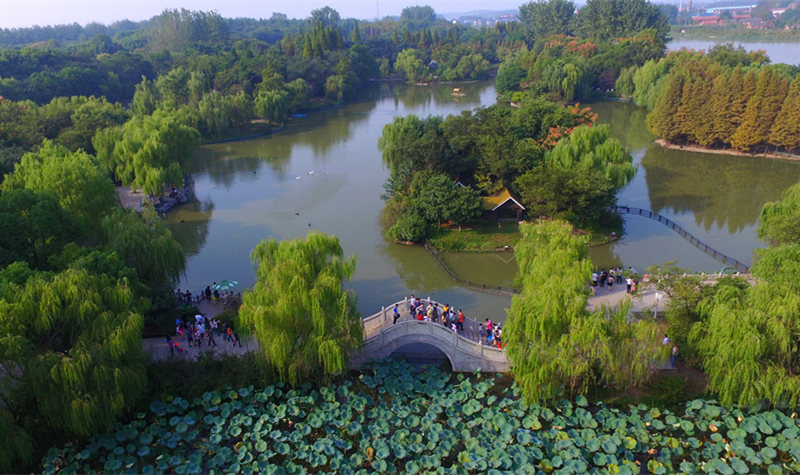 扬州茱萸湾风景区(扬州动物园)