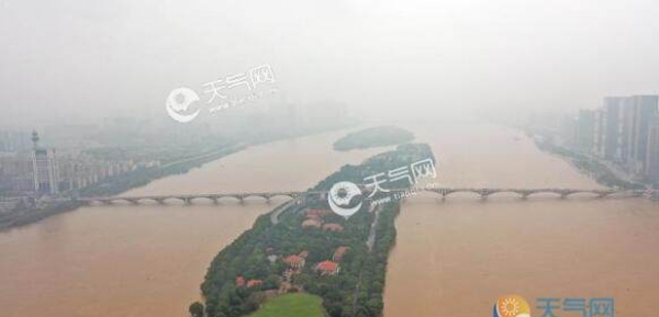 受洪涝灾害影响 长沙橘子洲景区全面关闭