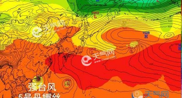 第5号台风“丹娜丝”什么时候生成 未来会登陆我国吗