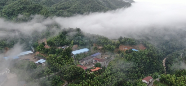 云雾缭绕如仙境 湖南平江县连云山雨后美景-图1