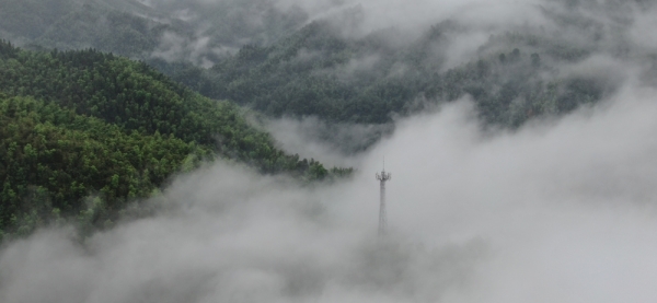云雾缭绕如仙境 湖南平江县连云山雨后美景-图2