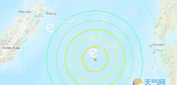 印尼7.1级地震后余震频繁 至少3次5级以上余震在同一位置发生