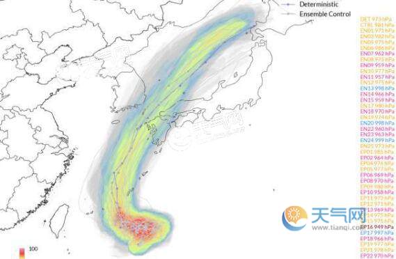 17号台风“塔巴”最新消息今天 未来登陆闽浙台可能性较大