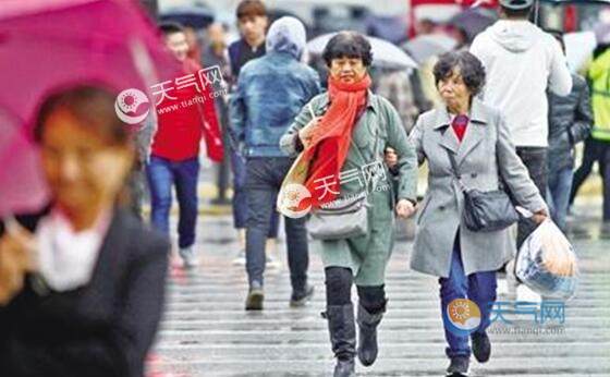 冷空气致陕西雨水不断 今日西安气温跌至20℃以下