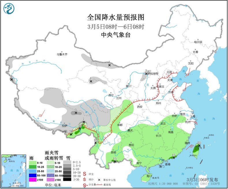 东北暴雪再来袭 南方降水耐力十足