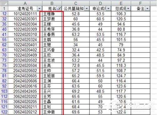 Excel如何把想要的人筛选出来？Excel筛选的方法