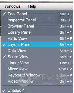 Layout Panel