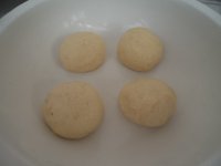 小米面豆沙包的做法步骤6