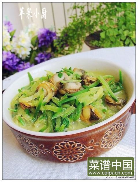 萝卜丝煮贝肉