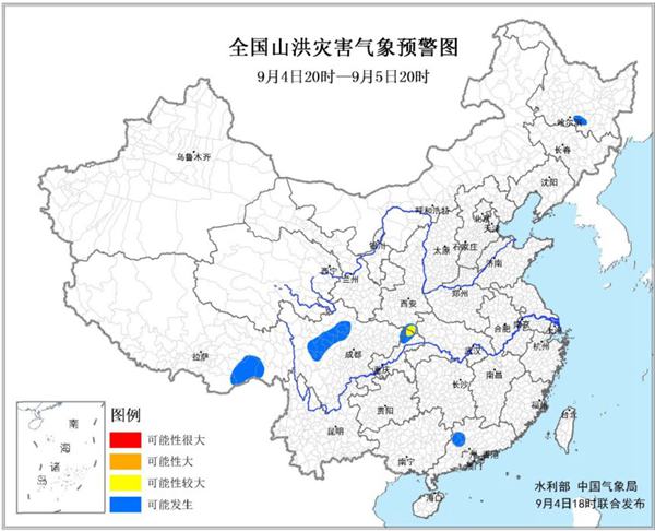 山洪灾害气象预警：黑龙江广东等6省区可能发生山洪灾害