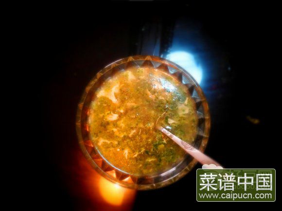 马齿笕鸡蛋羹