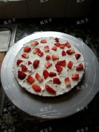 水果生日蛋糕的做法步骤3