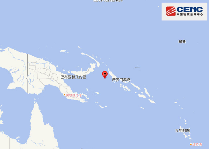 新不列颠岛地震最新消息 6.1级大地震袭击无海啸
