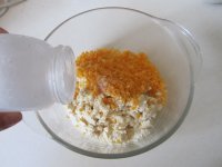 豆腐蛋黄翡翠包的做法步骤7