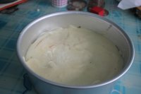 双口味戚风蛋糕的做法步骤11