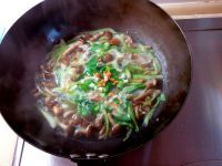滑子菇油菜汤的做法步骤9