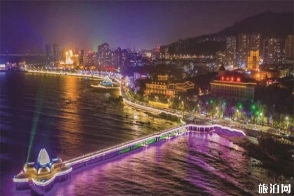 2019国庆烟台滨海广场灯光秀几点开始