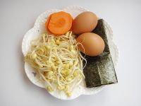 小鸡出壳豆芽菜的做法步骤1