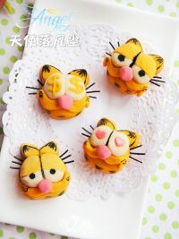 加菲猫月饼的做法步骤14