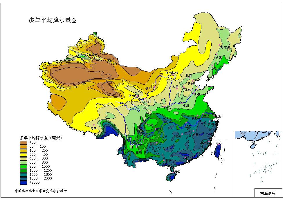 关于“降水量”的详细解说