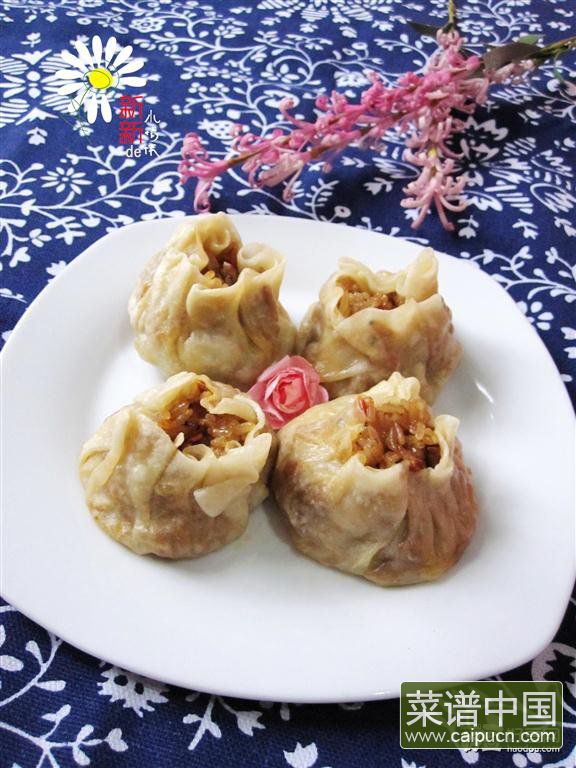 辣肉虾酱烧卖