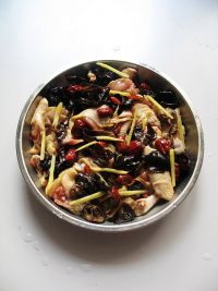 蒸土鸡的做法步骤9