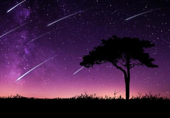 2020年12月14日双子座流星雨几点开始 今年双子座流星雨极大时间点