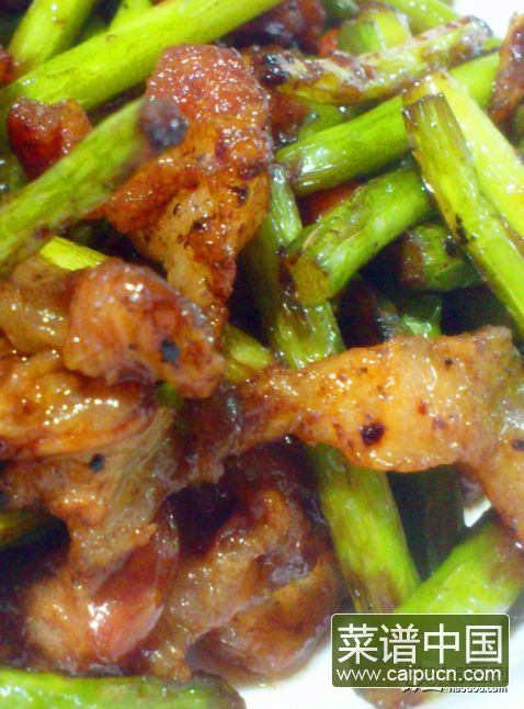 蒜薹炒肉
