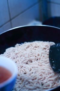 豆角焖面的做法步骤8