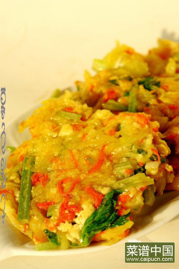 豆腐鸡蛋土豆饼