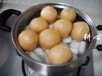 冬瓜油面筋排骨汤的做法步骤7