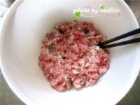 猪肉西葫芦蒸饺的做法步骤3