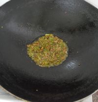 青椒肉末酱拌面的做法步骤6
