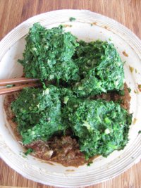 荠菜猪肉水饺的做法步骤6