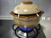 发菜肉片粥的做法步骤8